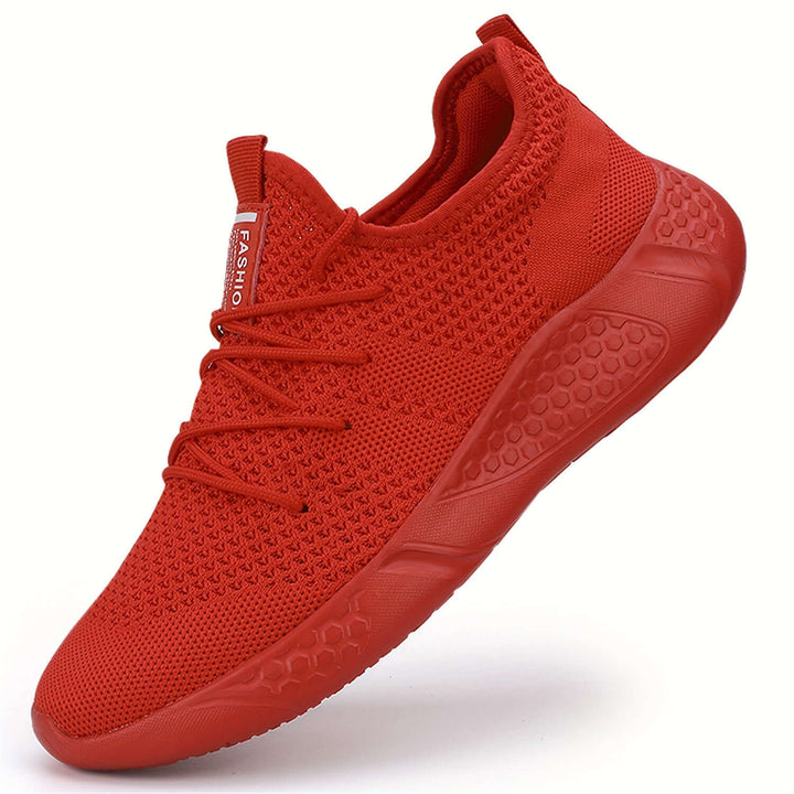 Men's Lightweight Knitted Casual Trainers