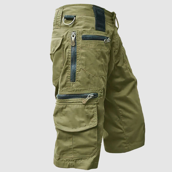 Men's Cargo Shorts with Multiple Pockets