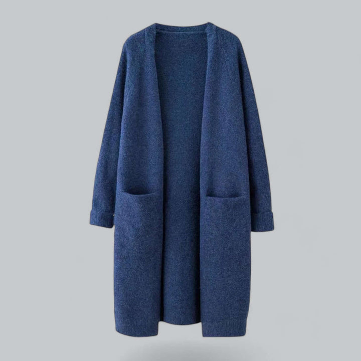 Women's Cashmere Blend Knitted Oversized Cardigan