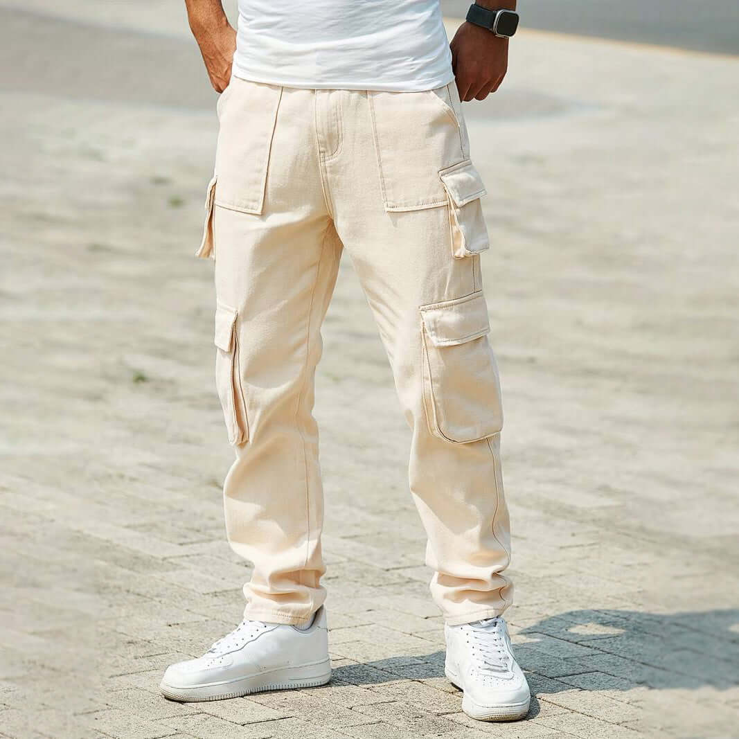 Men's Relaxed Fit Cargo Trousers