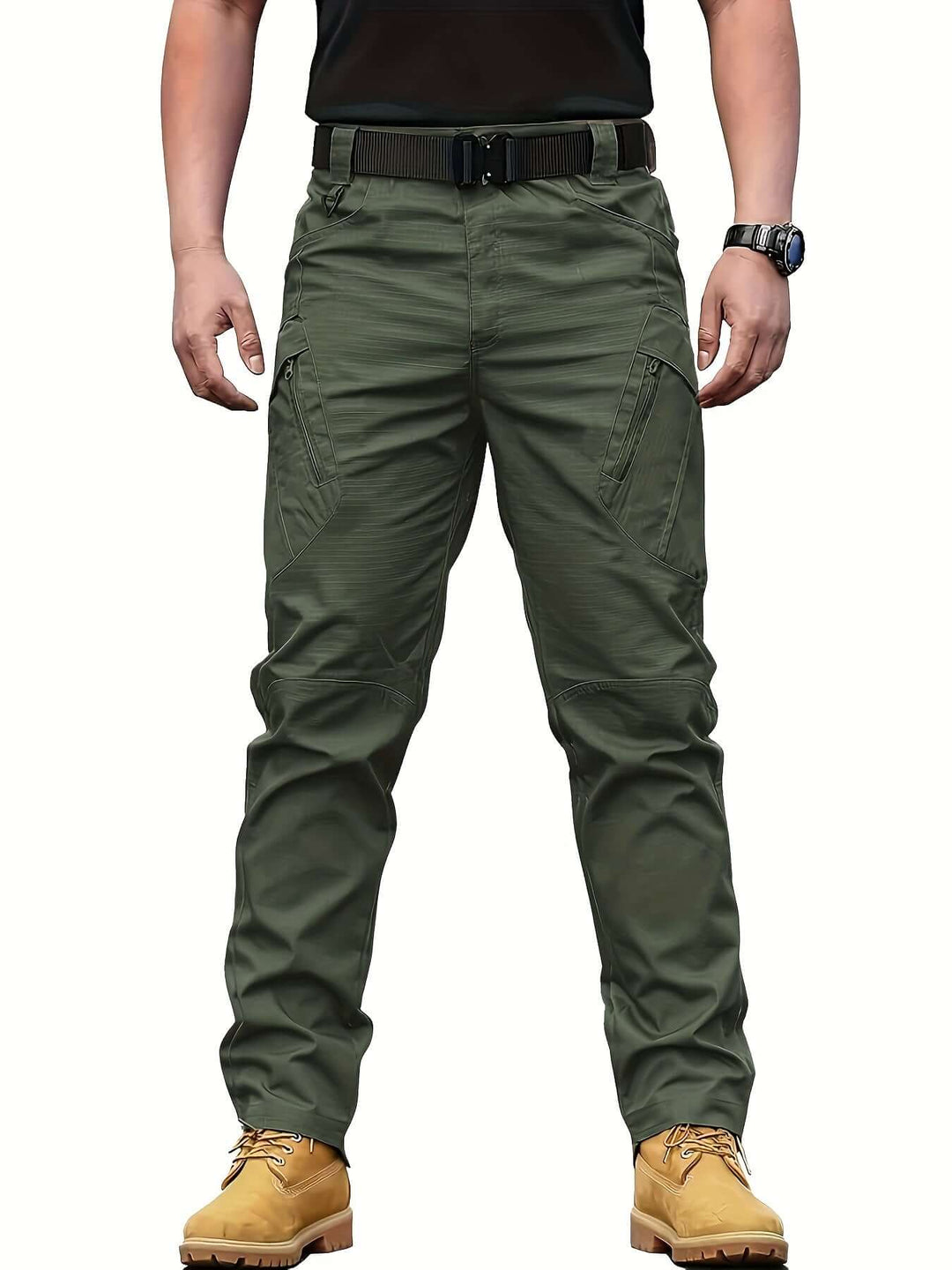 Men's Tactical Cargo Pants with Multiple Pockets