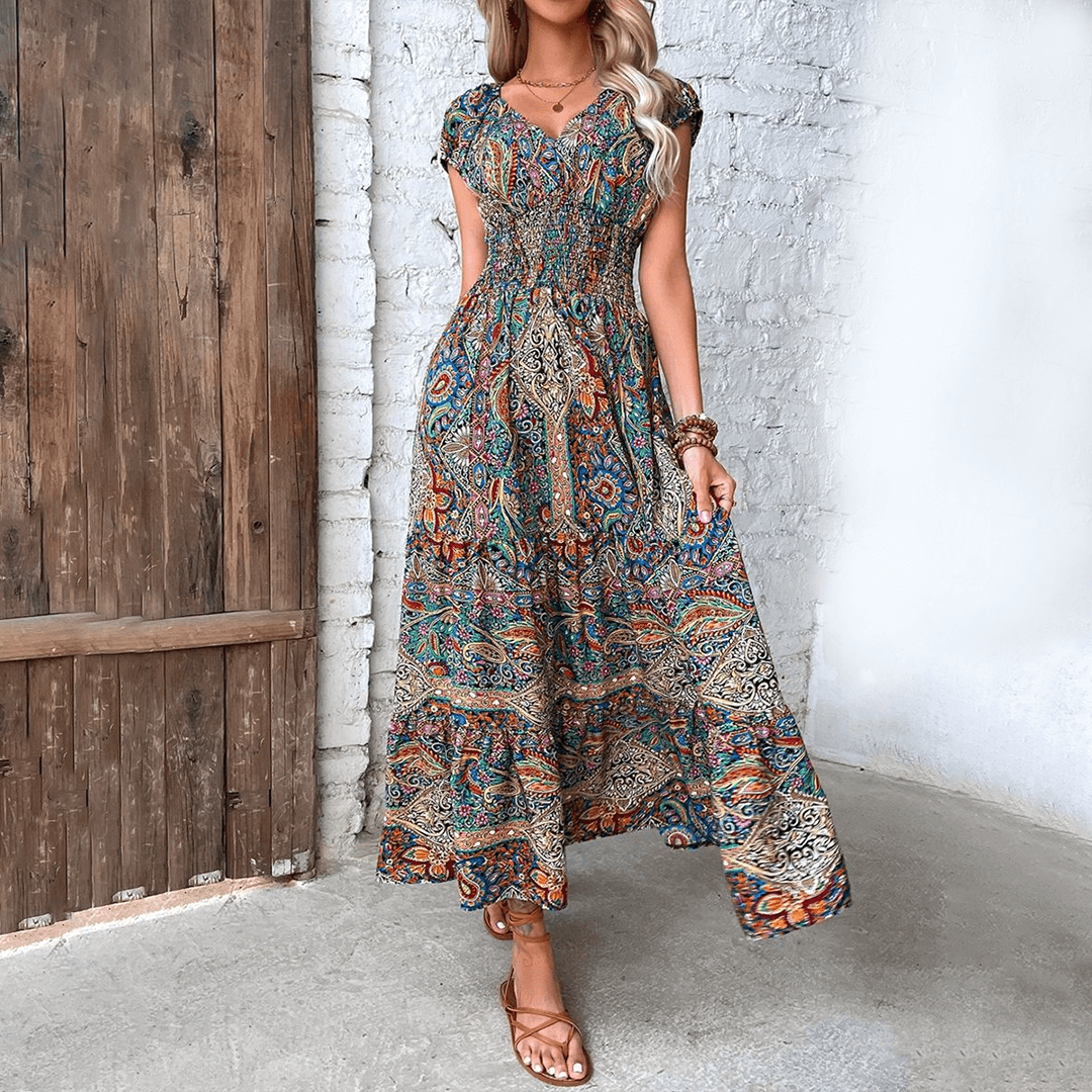 Bohemian Maxi Dress - Summer Dress