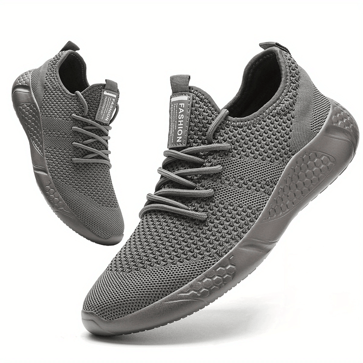 Men's Lightweight Knitted Casual Trainers