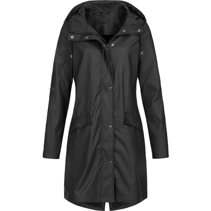 Women's Waterproof Hooded Raincoat