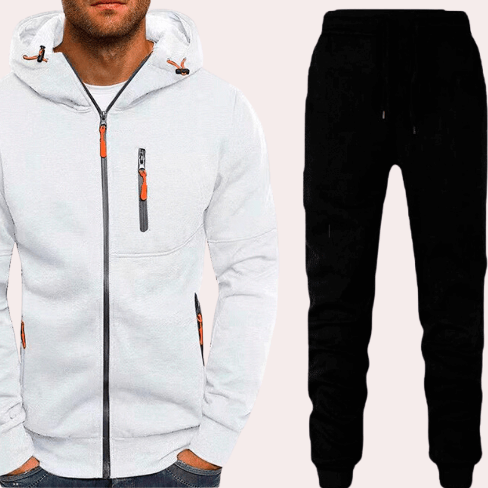 Men's Relaxed-Fit Hoodie and Pant Set