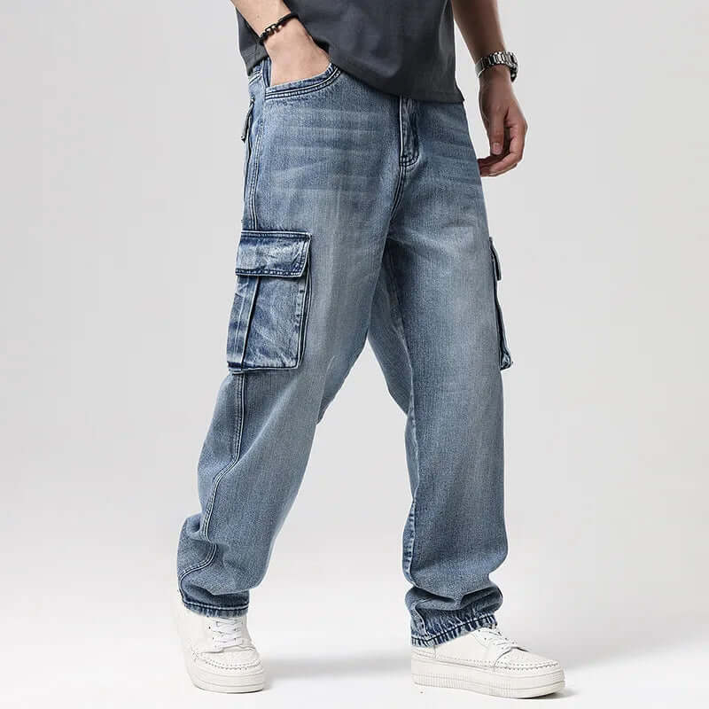 Men's Retro Multi-Pocket Cargo Pants