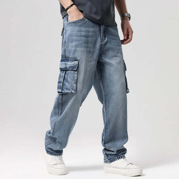 Men's Retro Multi-Pocket Cargo Pants