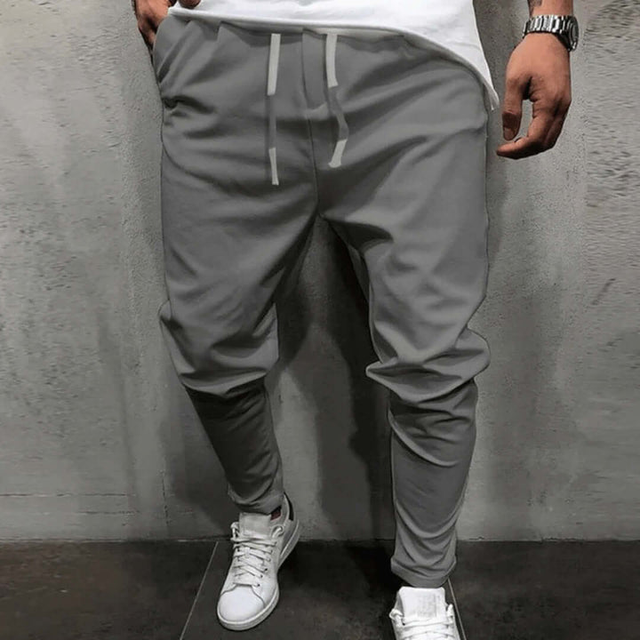 Men's Tapered Fit Joggers - Elastic Waist & Cuffs
