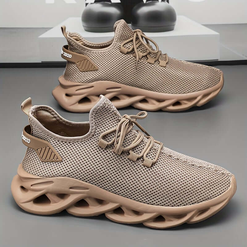 Men's Lightweight Running Shoes - Breathable Mesh