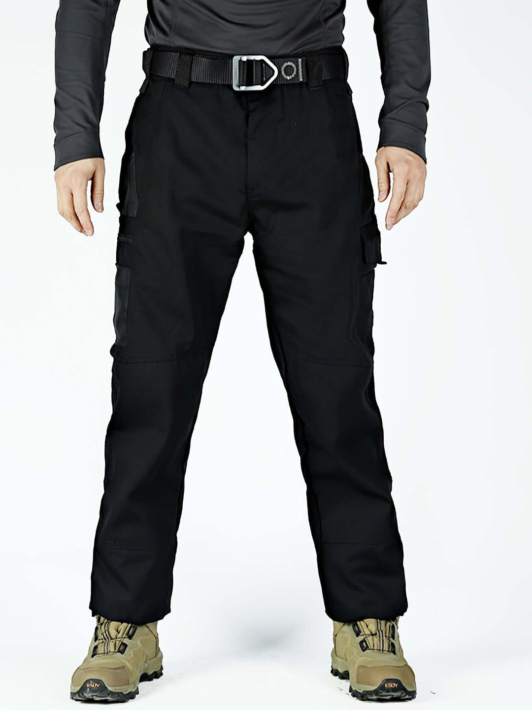 Men's Relaxed Fit Multi-Pocket Cargo Trousers