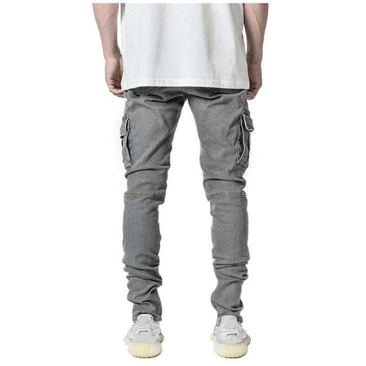 Men's Slim Fit Stacked Casual Jeans