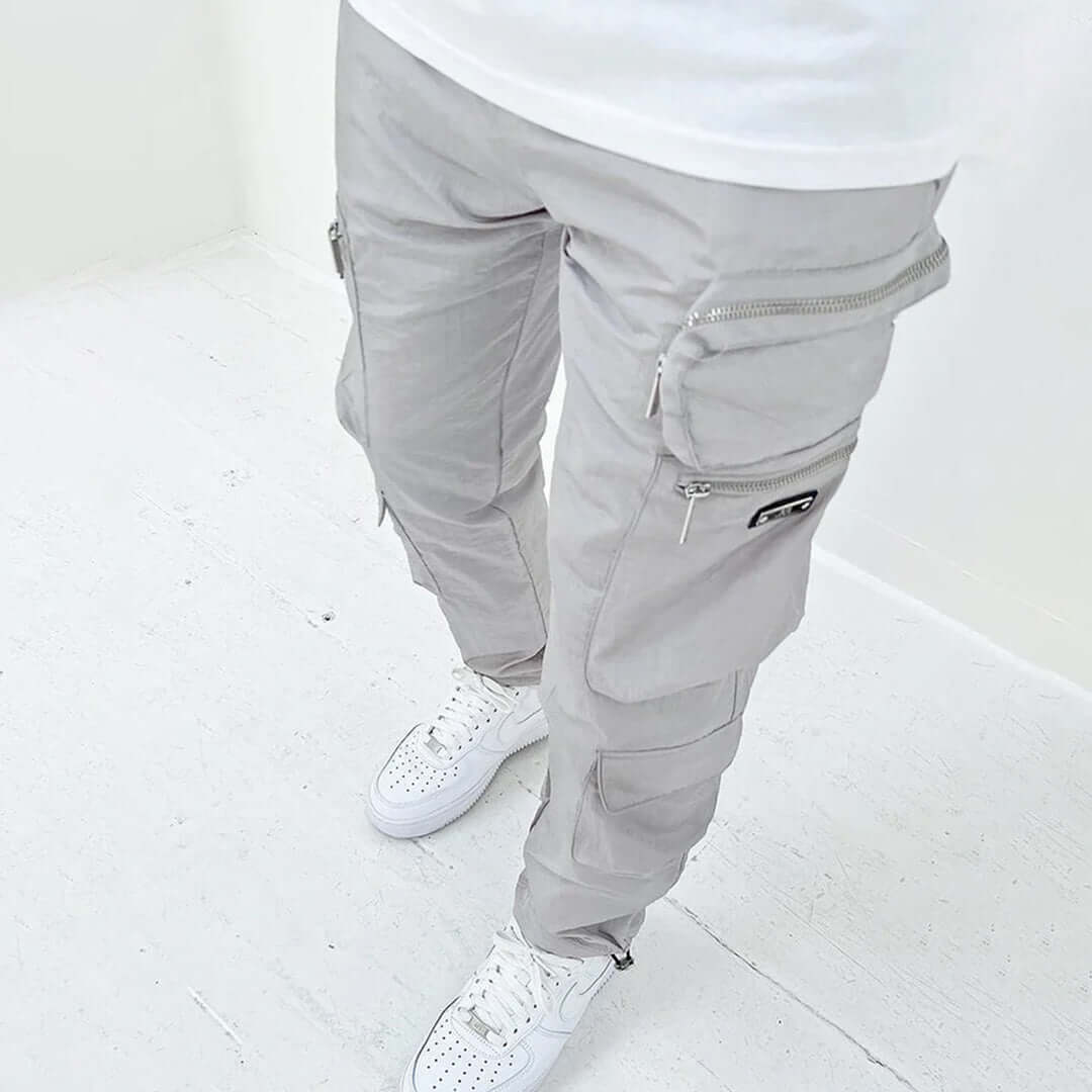 Men's Classic Fit Multi-Pocket Cargo Trousers