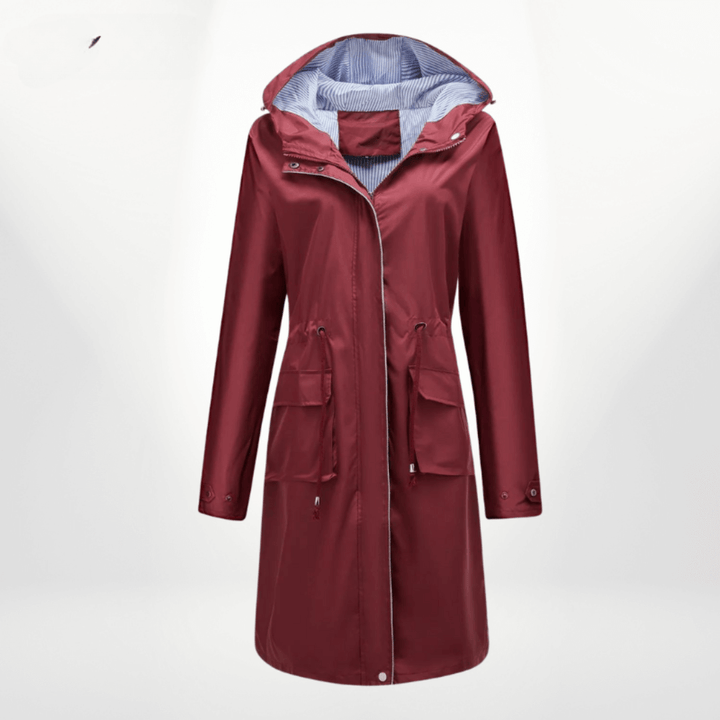 Women's Waterproof Over-Knee Trench Coat
