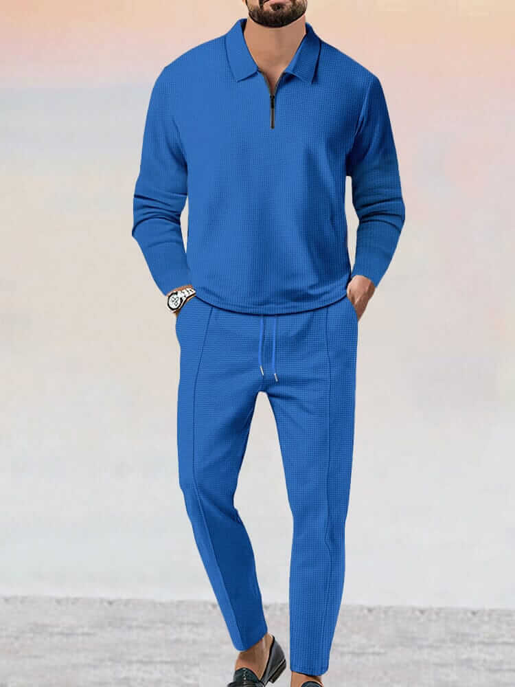 Men's Waffle Two-Piece Set