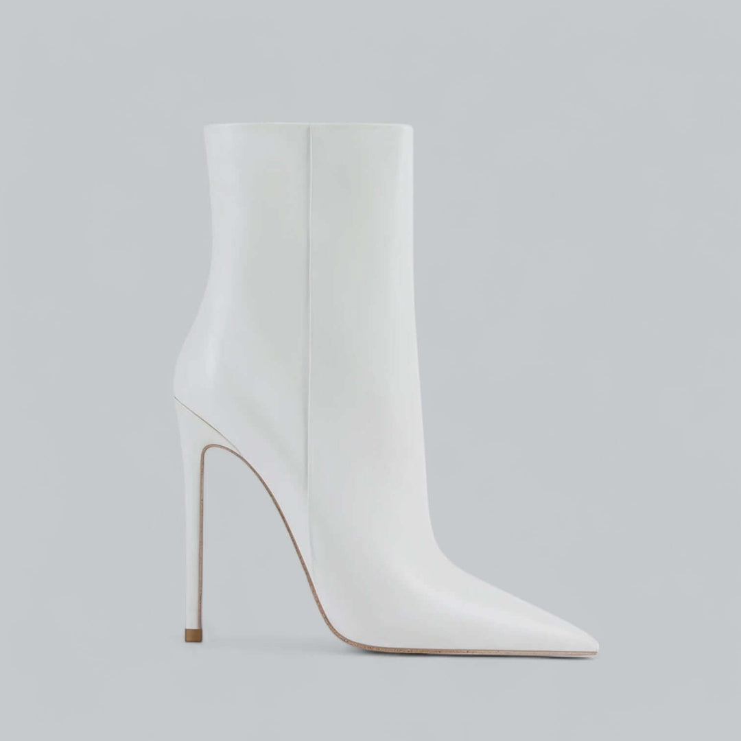 Women's Pointed Toe Faux Leather Boots