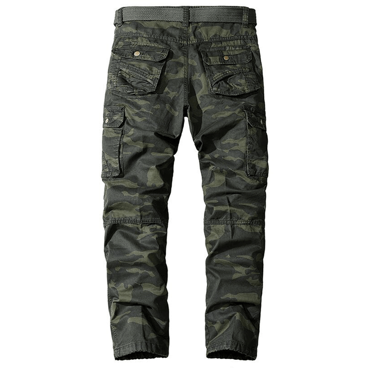 Men's Loose Fit Multi-Pocket Cargo Trousers