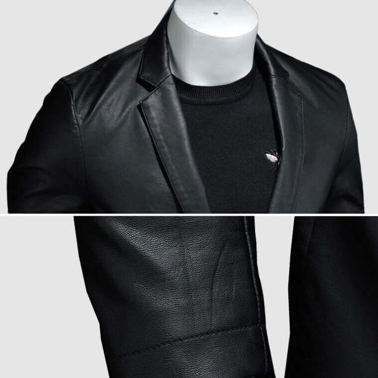 Men's Raw Leather Jacket