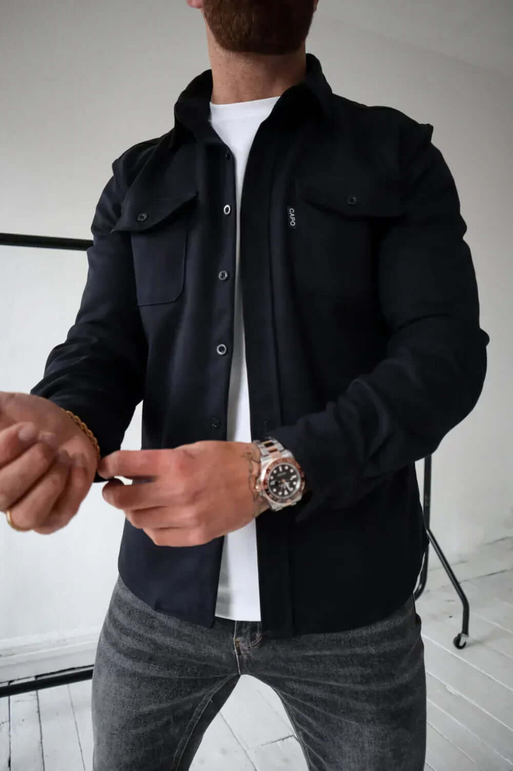 Men's Premium Overshirt - Versatile & Stylish