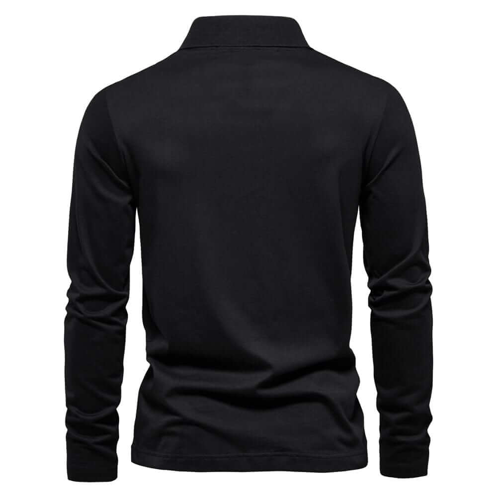 Men's Long Sleeve Polo Shirt