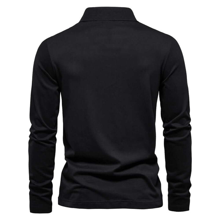 Men's Long Sleeve Polo Shirt
