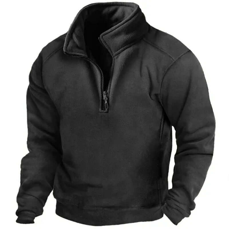 Men's Casual Half-Zip Sweatshirt