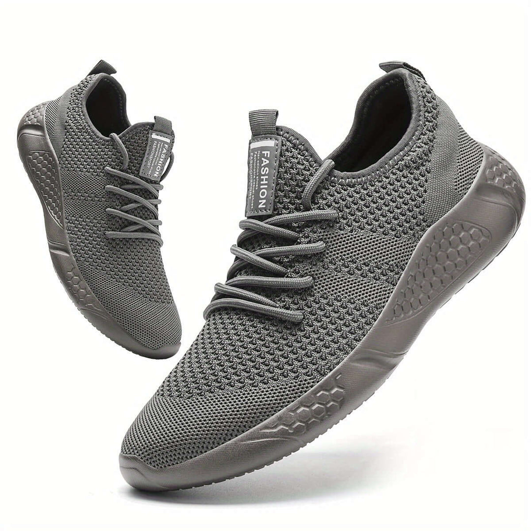 Men's Lightweight Knitted Casual Trainers