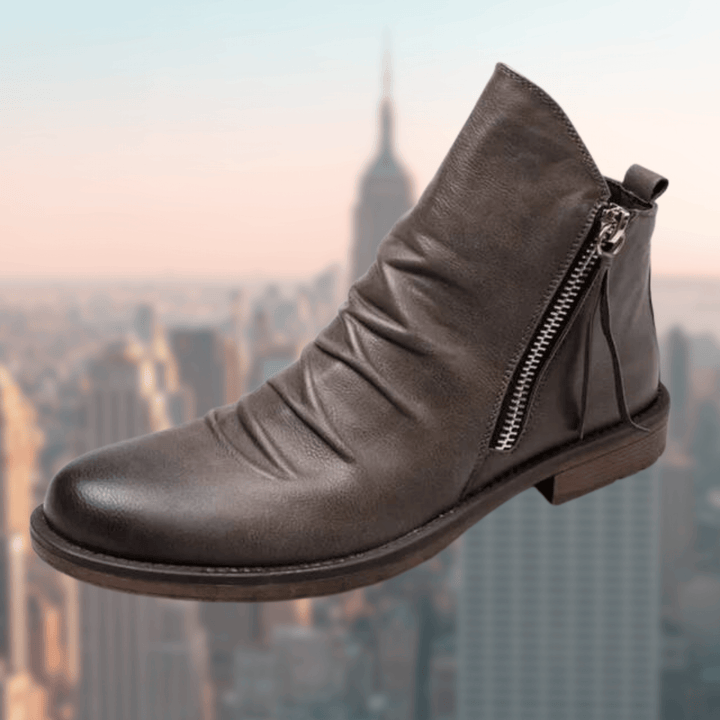 Women's Leather Ankle Boots