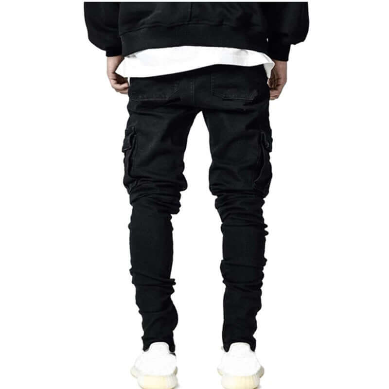 Men's Slim Fit Stacked Casual Jeans