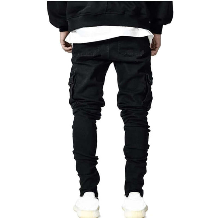 Men's Slim Fit Stacked Casual Jeans