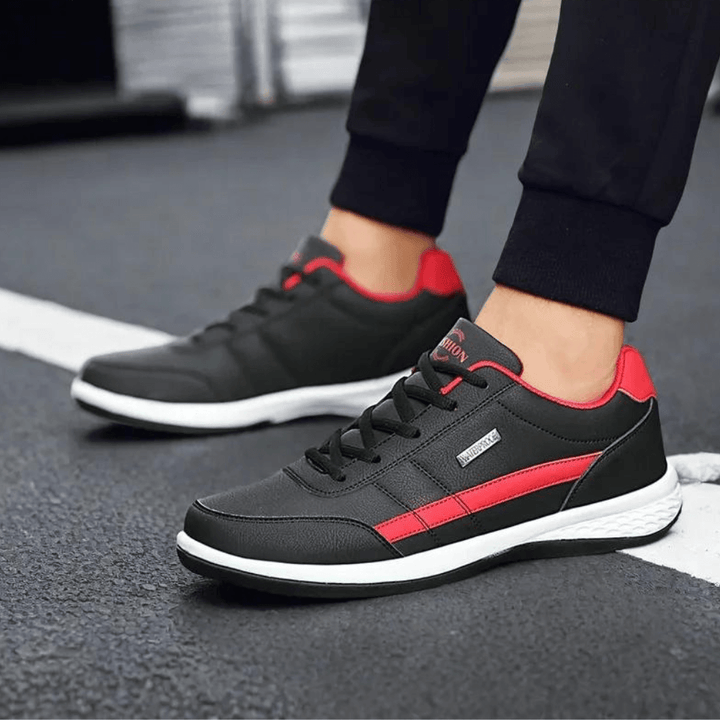 Men's Casual Low-Top Trainers, Synthetic Leather
