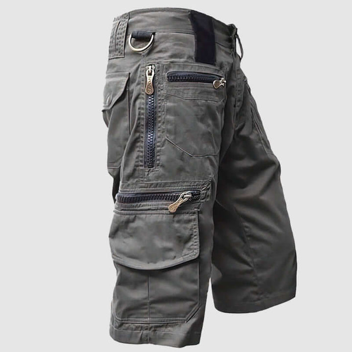 Men's Cargo Shorts with Multiple Pockets