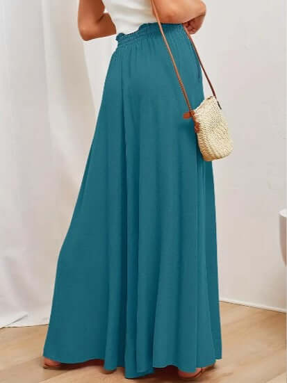 Women's Loose Fit Drawstring Trousers