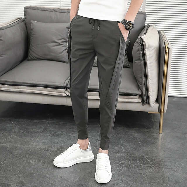 Men's Tapered Fit Joggers with Pockets