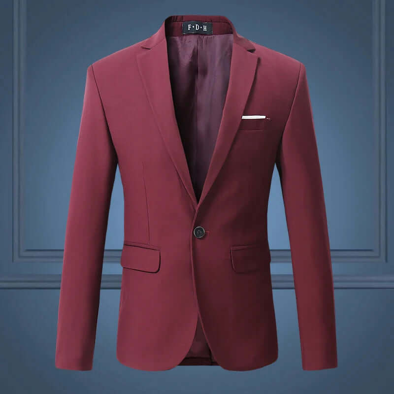 Men's Tailored Fit Formal Blazer