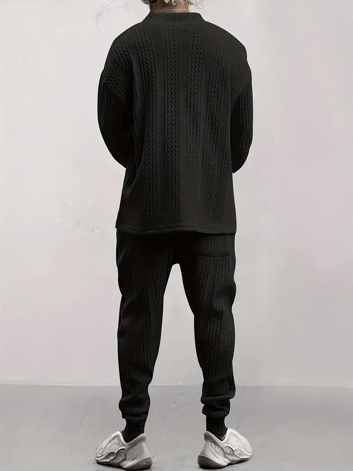 Men's Knitted Loungewear Set