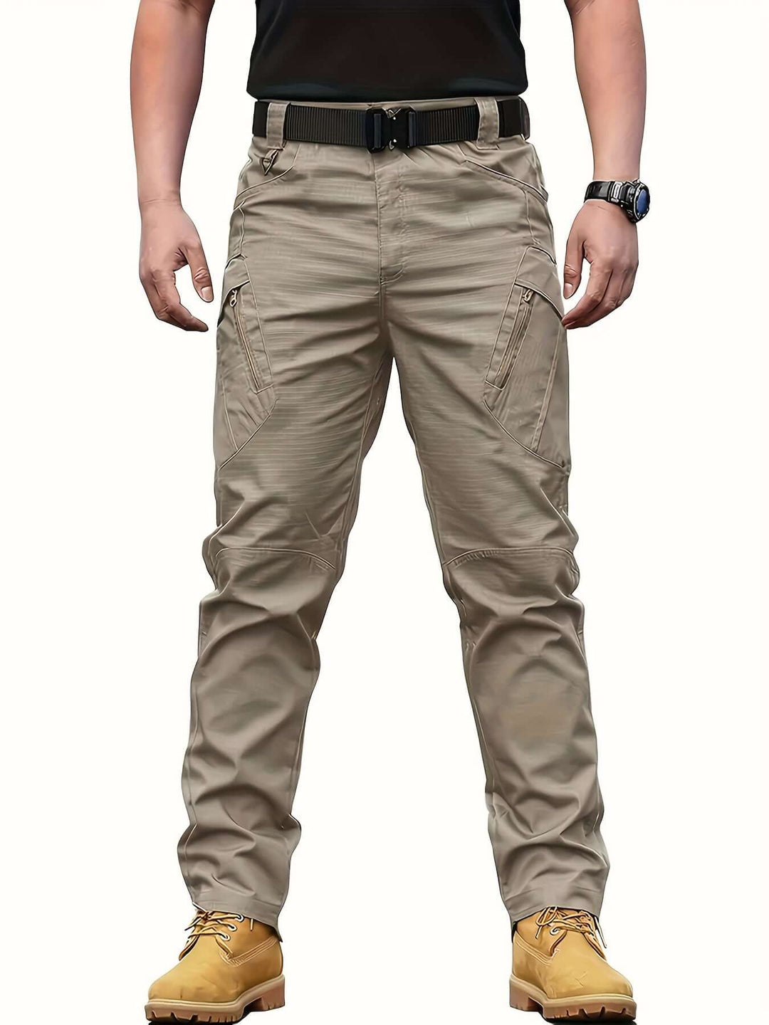 Men's Tactical Cargo Pants with Multiple Pockets