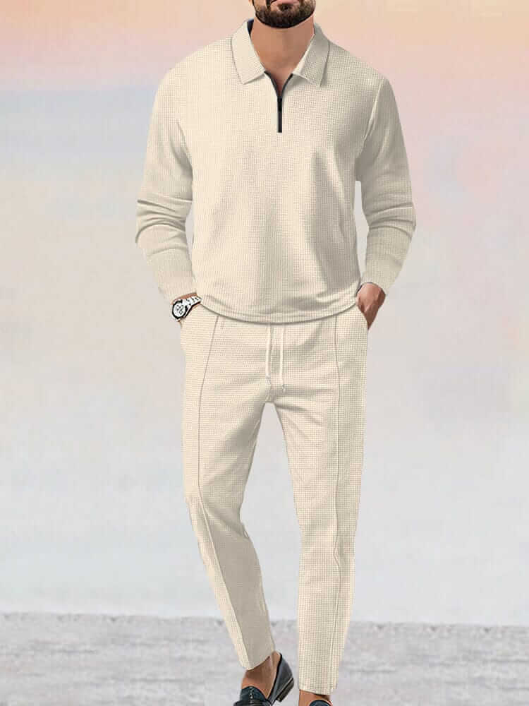 Men's Waffle Two-Piece Set