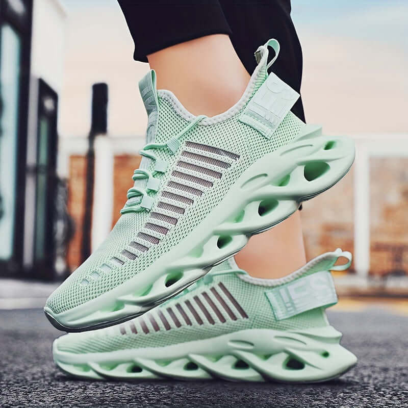 Men's Breathable Knit Running Shoes