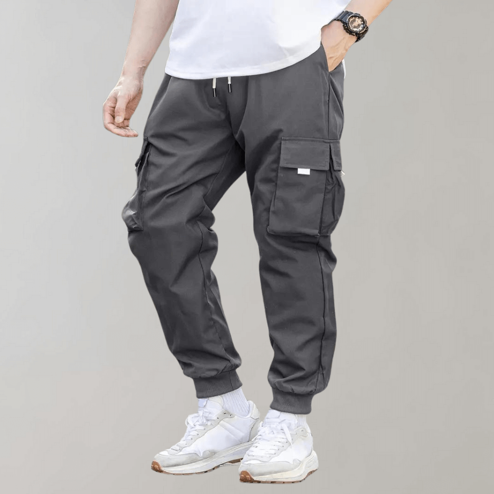 Men's Relaxed Fit Drawstring Pants