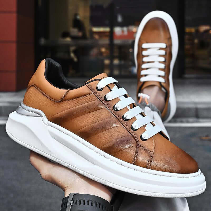 Men's Premium Leather City Sneakers