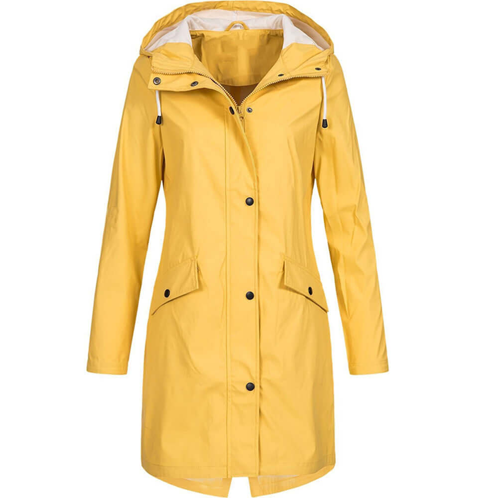 Women's Waterproof Hooded Raincoat