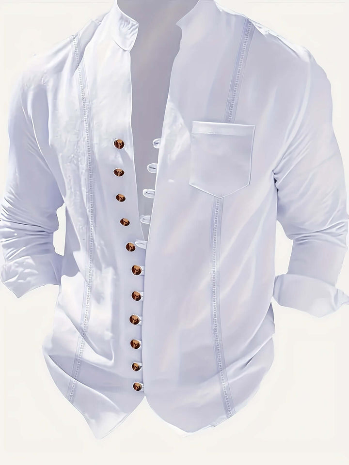 Men's Linen Blend Beach Set