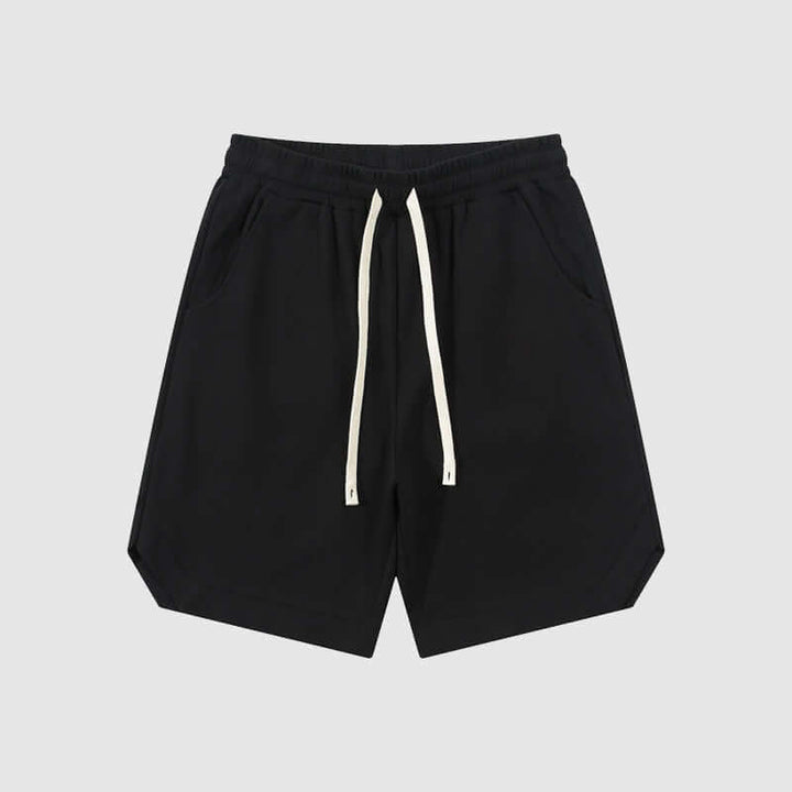 Men's Cotton Twill Loose Fit Retro Sport Shorts