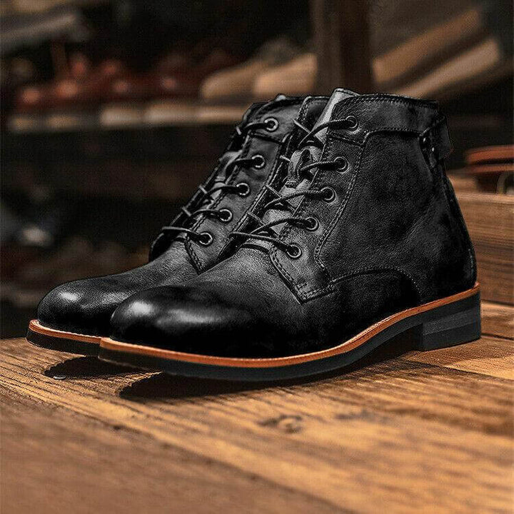 Men's Leather Ankle Boots