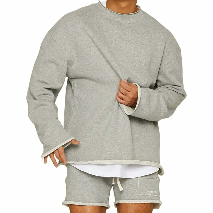 Men's Relaxed Fit Cotton Sweatshirt