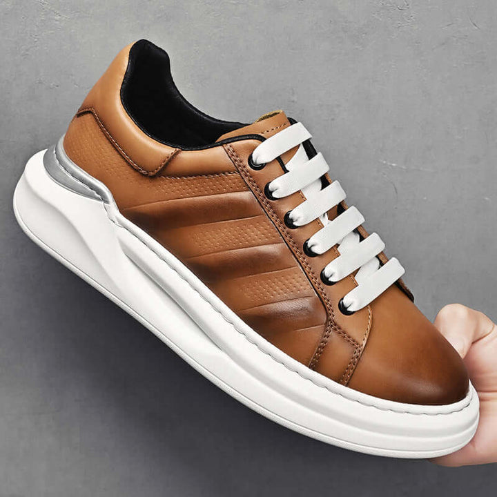 Men's Premium Leather City Sneakers