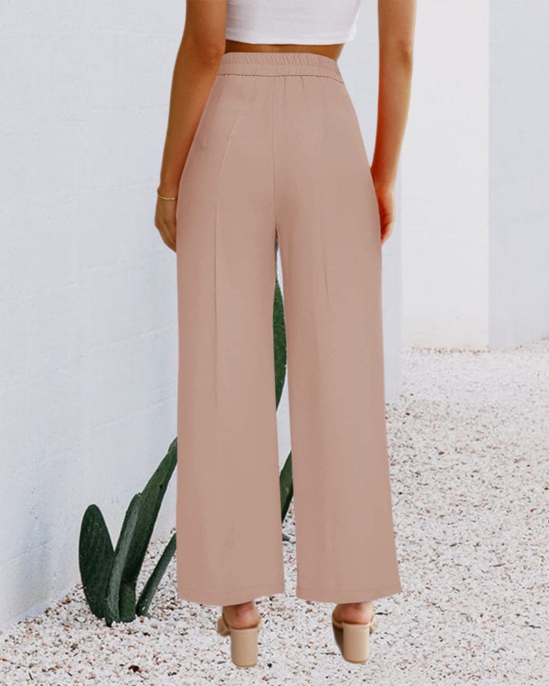 Women's Elegant Wide-Leg Trousers