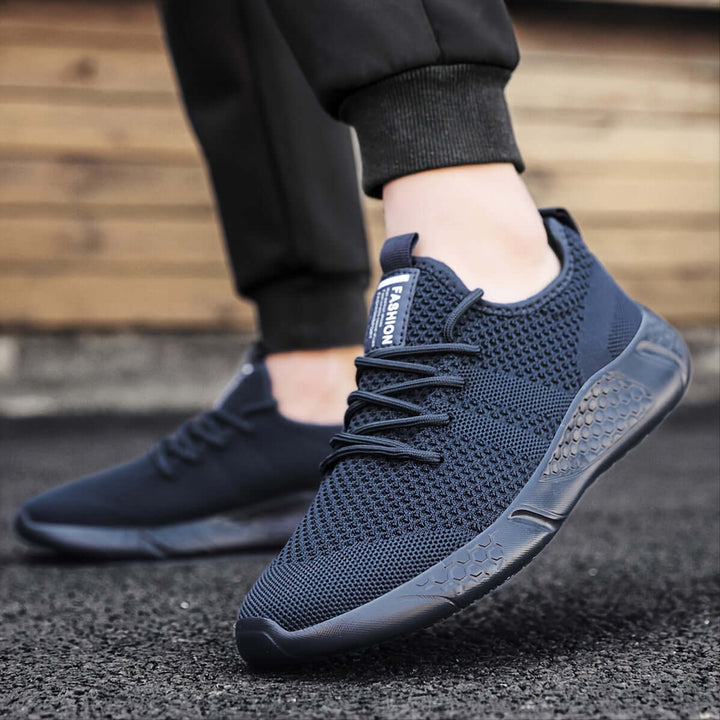Men's Lightweight Knitted Casual Trainers