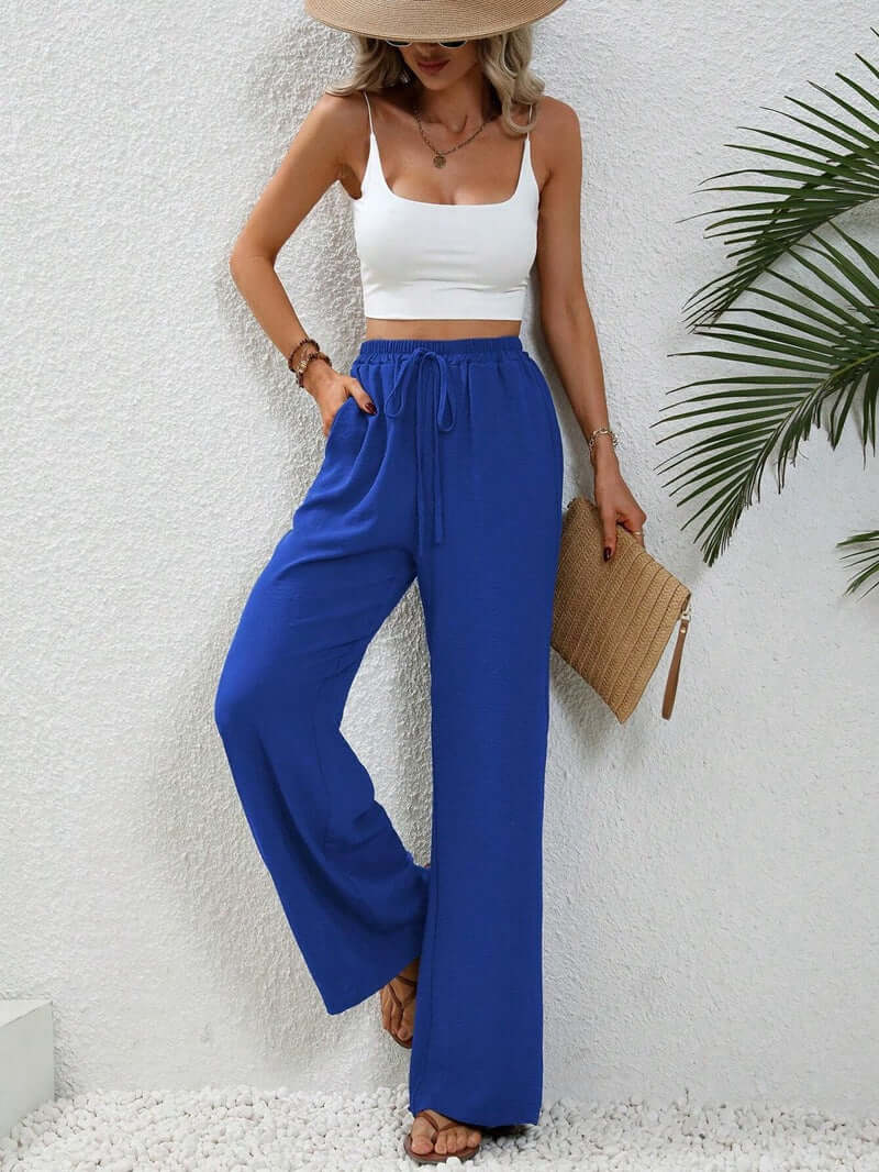 Linen Trousers - Comfortable Fit
