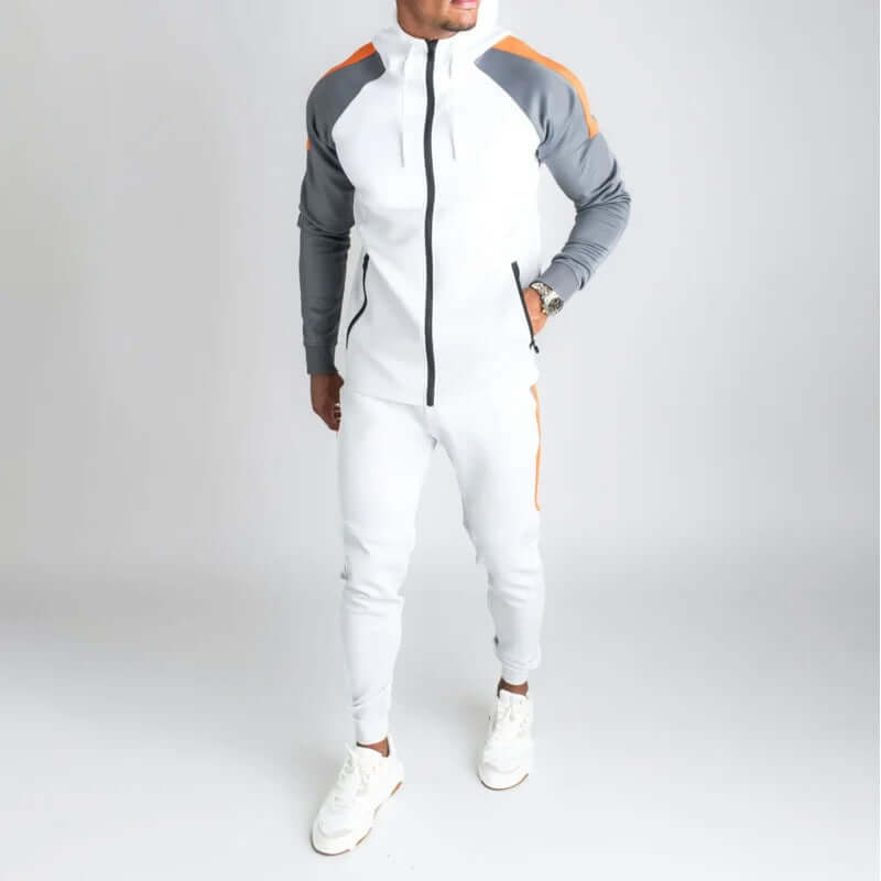 Men's Contrast Colour Tracksuit